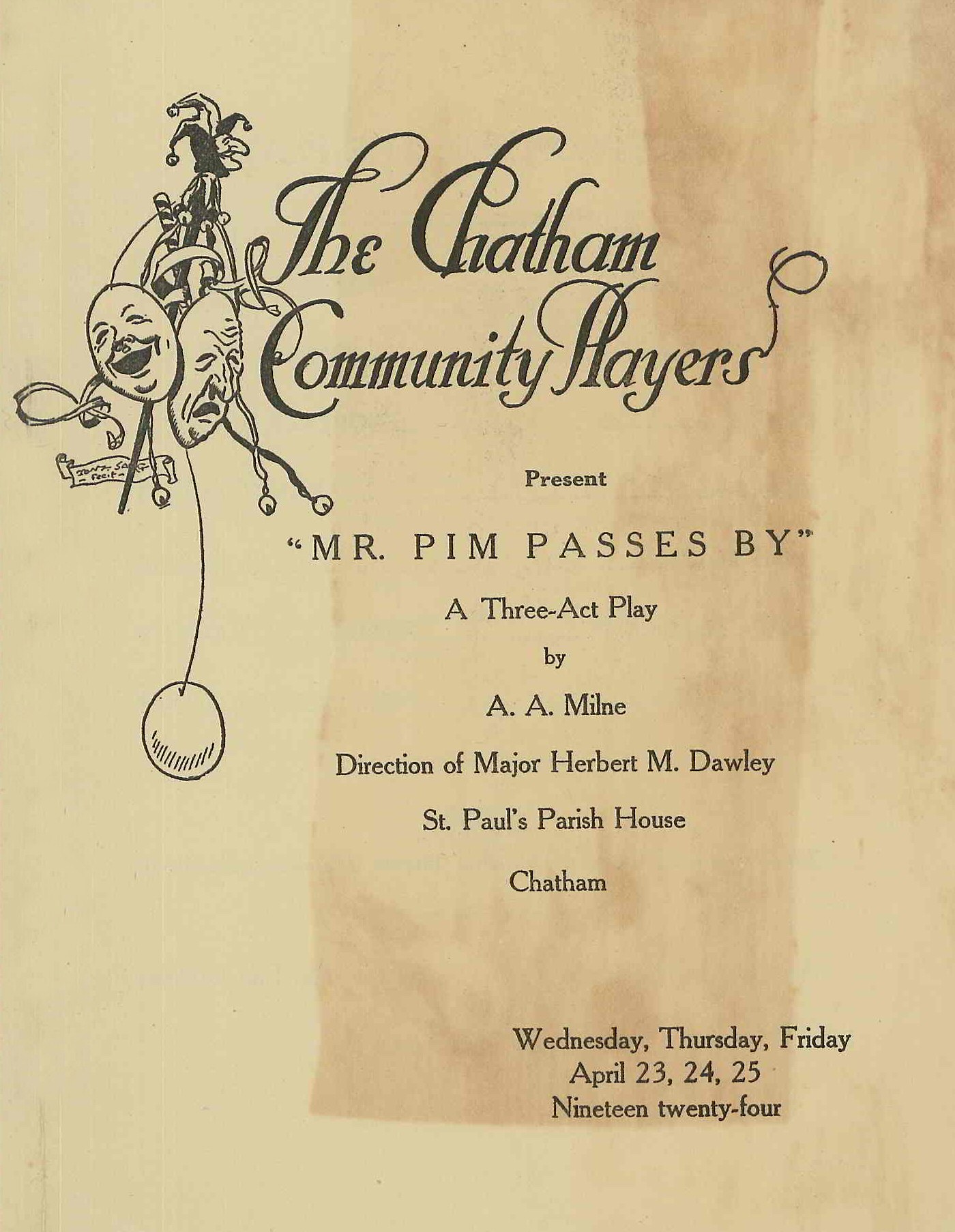 Mr. Pim Passes By (1924)