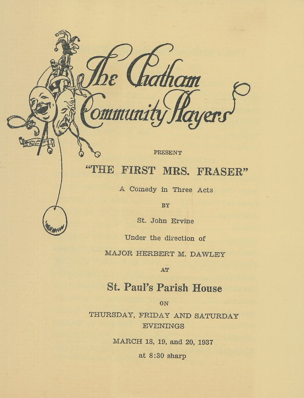 The First Mrs. Fraser (1937)