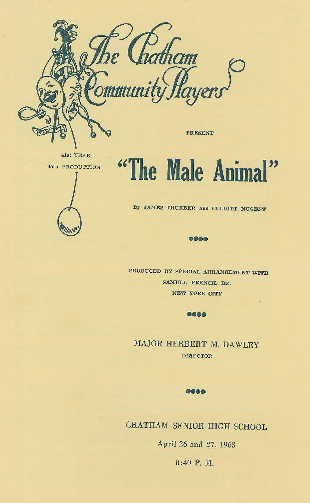 The Male Animal (1963)