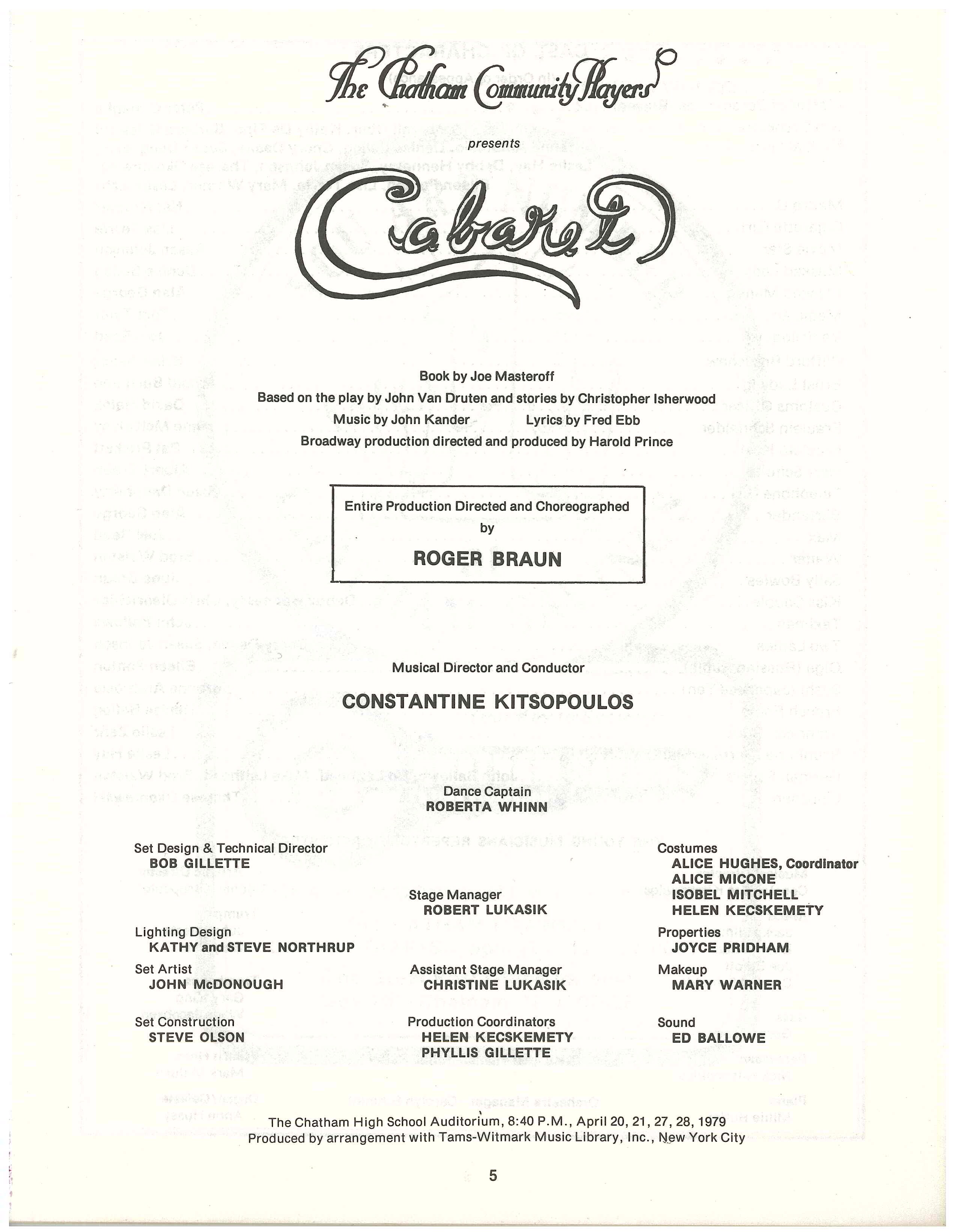 Cabaret (1979)