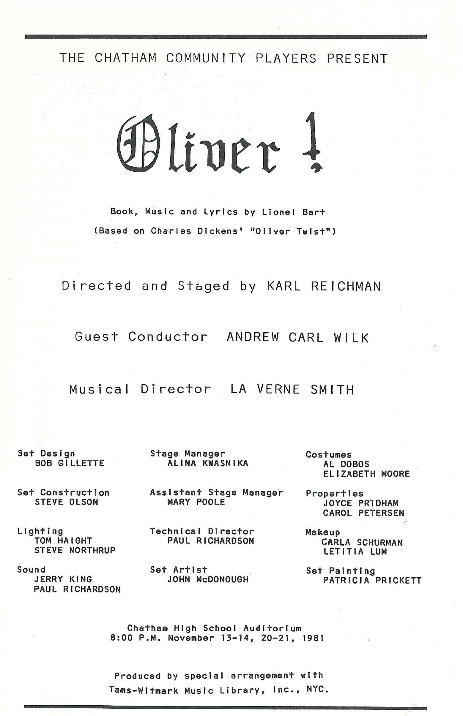 Oliver! (1981)