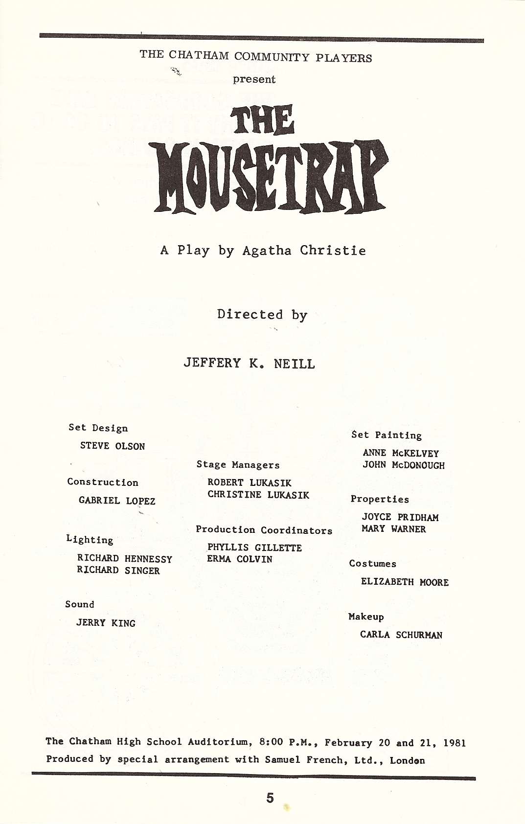 The Mousetrap (1981)