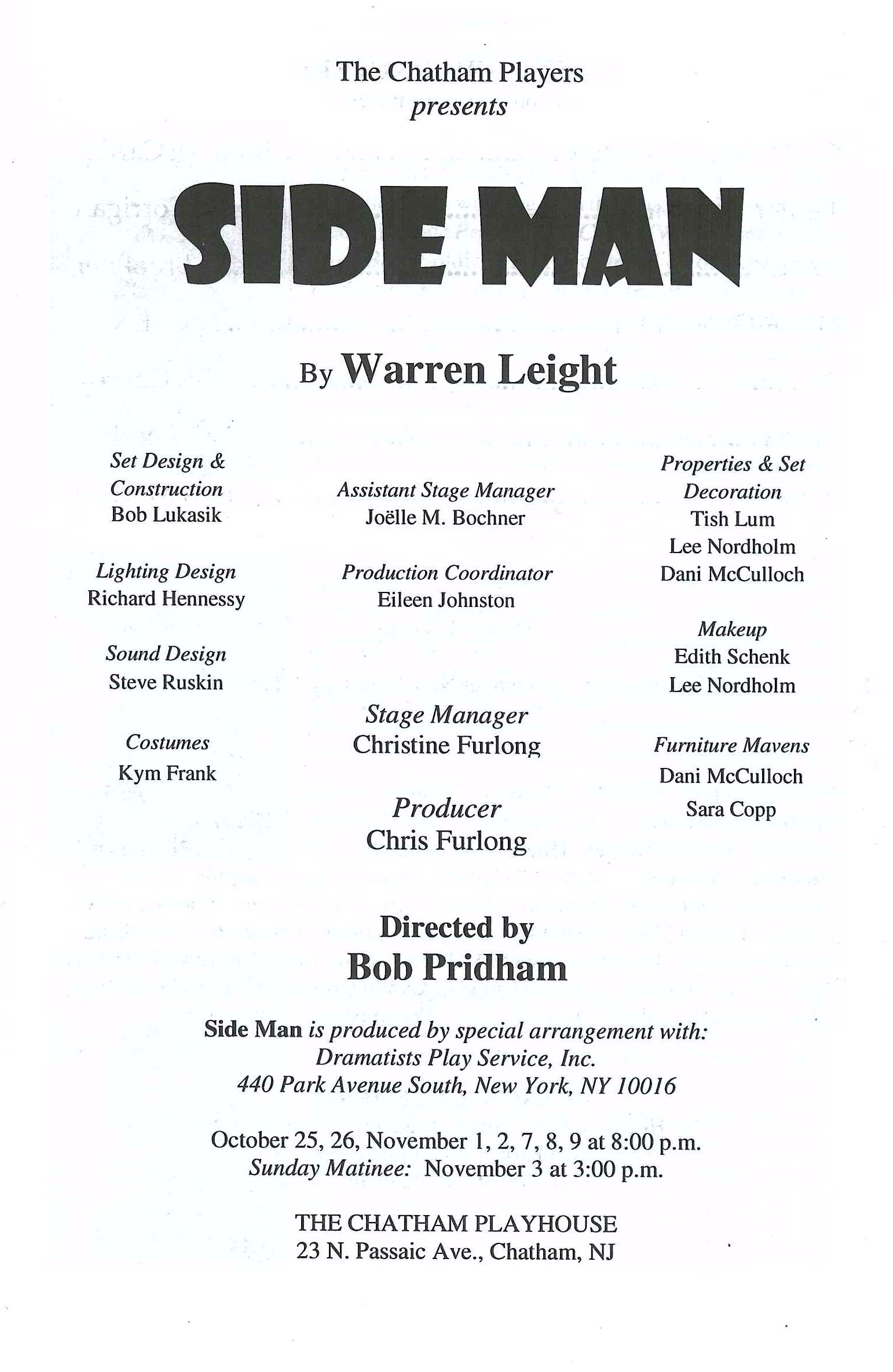 Side Man (2002)