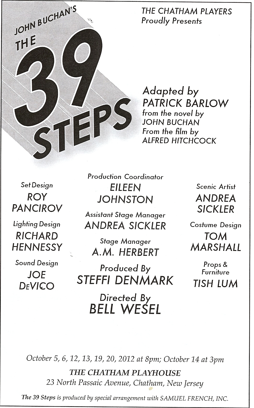The 39 Steps (2012)