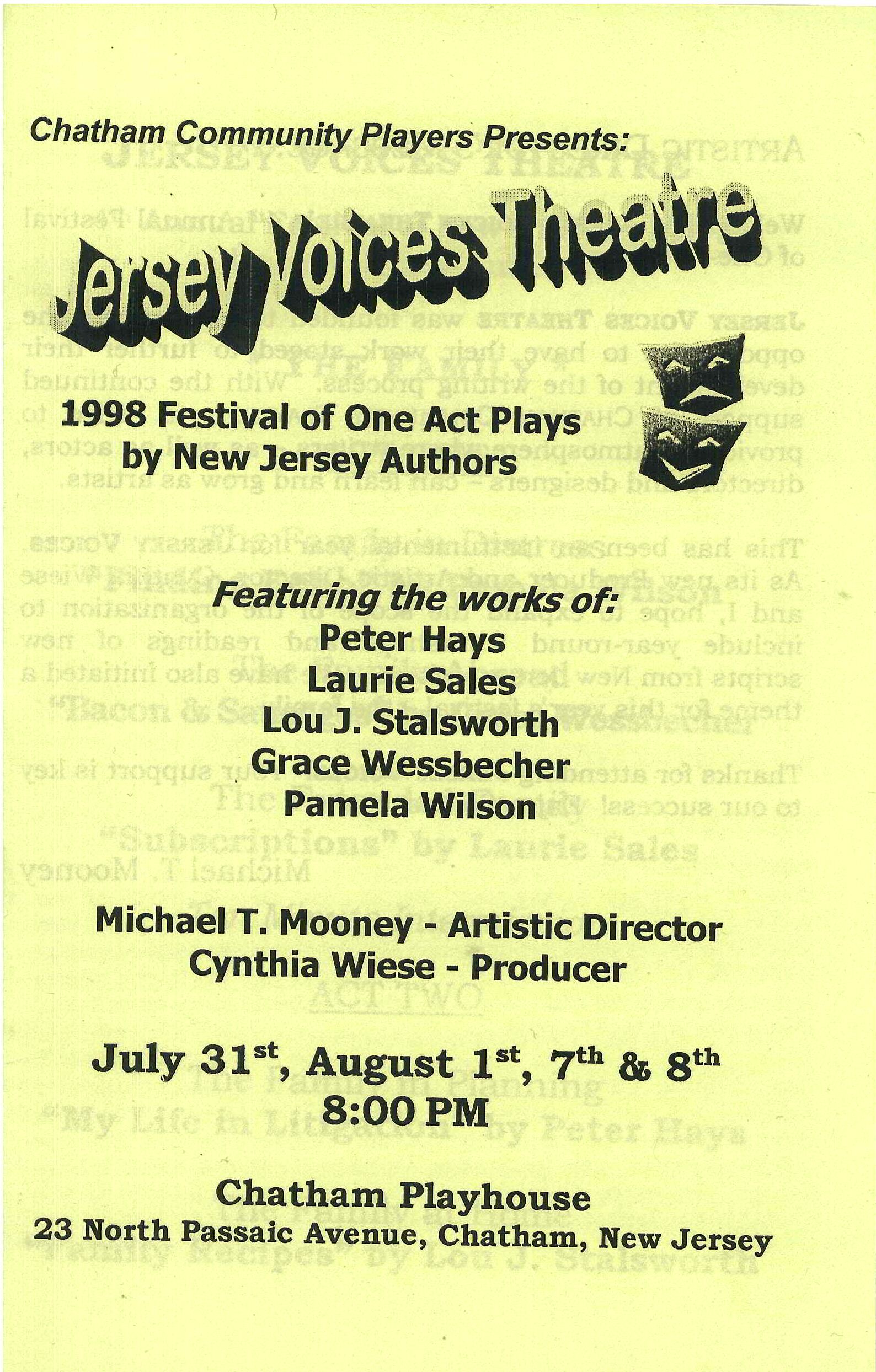 Jersey Voices (1998)