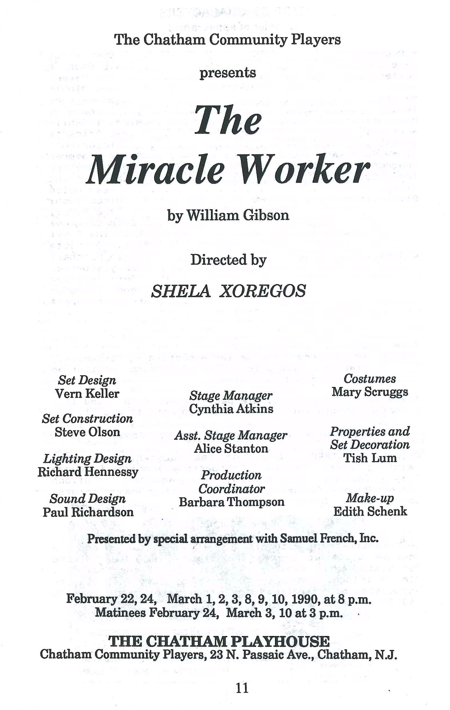 The Miracle Worker (1989)