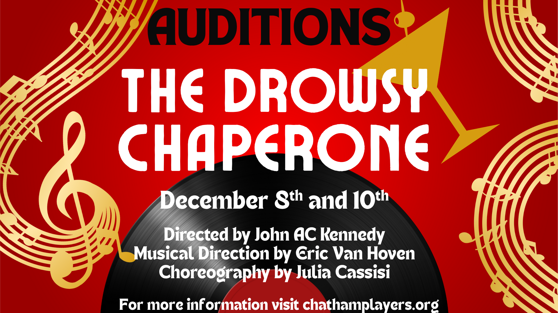 The Drowsy Chaperone Auditions