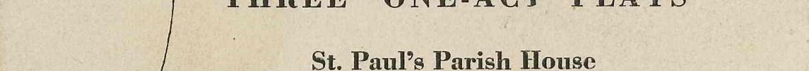 Three One Act Plays (1922)