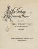 Three One Act Plays (1922)